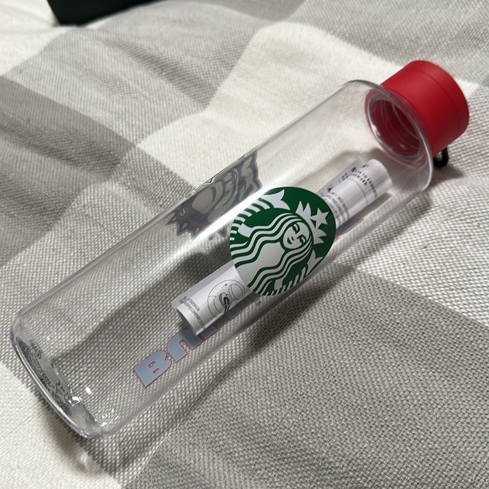 Starbucks UGA Collegiate Water Bottle GA Bulldogs NEW - Picture 3 of 7